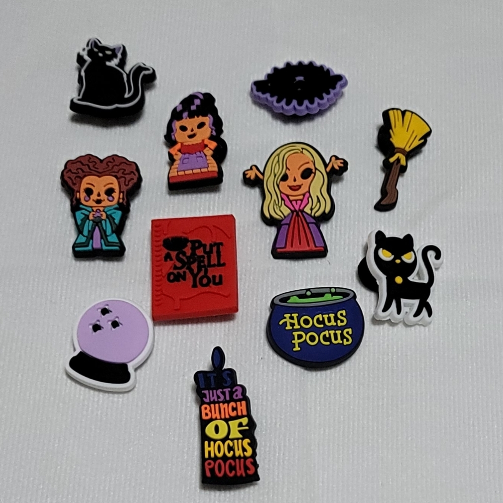 Hocus Pocus Sanderson Sisters Croc Charms